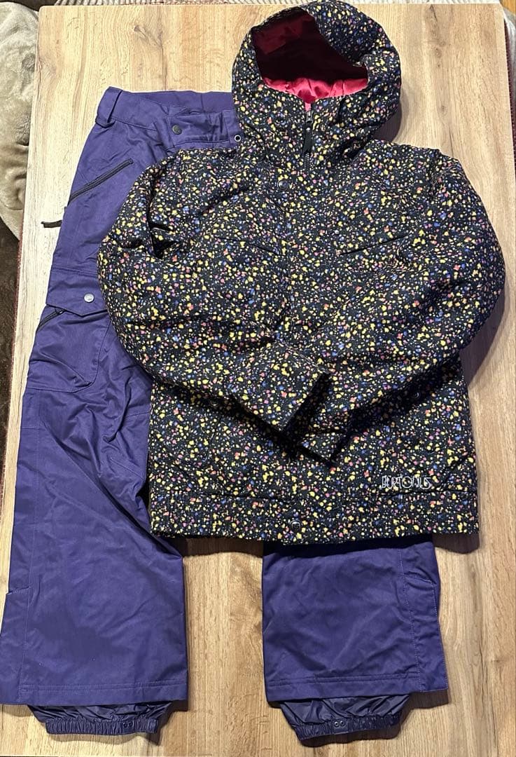 美品　BURTON バートン　ウェア　上下セット　Sサイズ