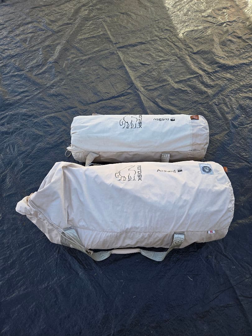 アスガルド19.6 ＋フロアマット＋ギャランティーカード＋グラウンドシート