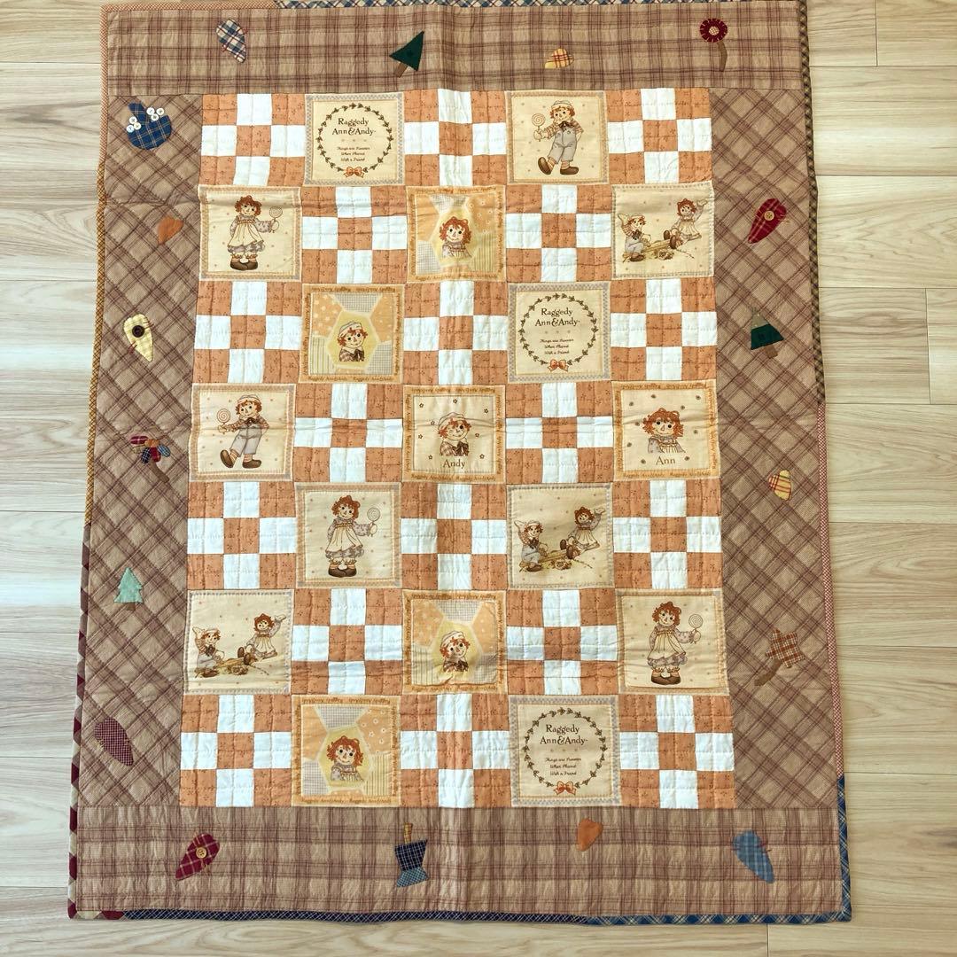 ♪くまちゃん　ラガディアン＆アンディ ハンドメイドパッチワーク