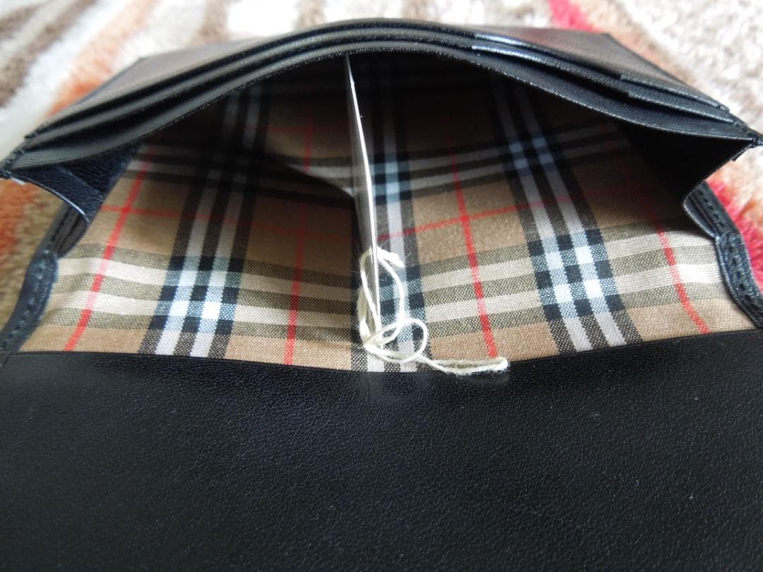 Burberrysバーバリー　本革名刺入れ　メンズ　ヴィンテージ品　未使用