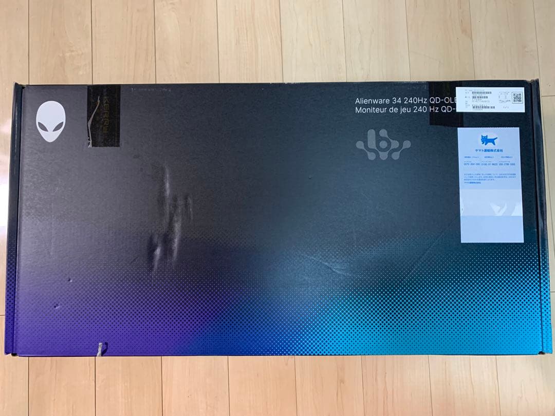 未使用新品Alienware 34 AW3425DW QD-OLED 240Hz