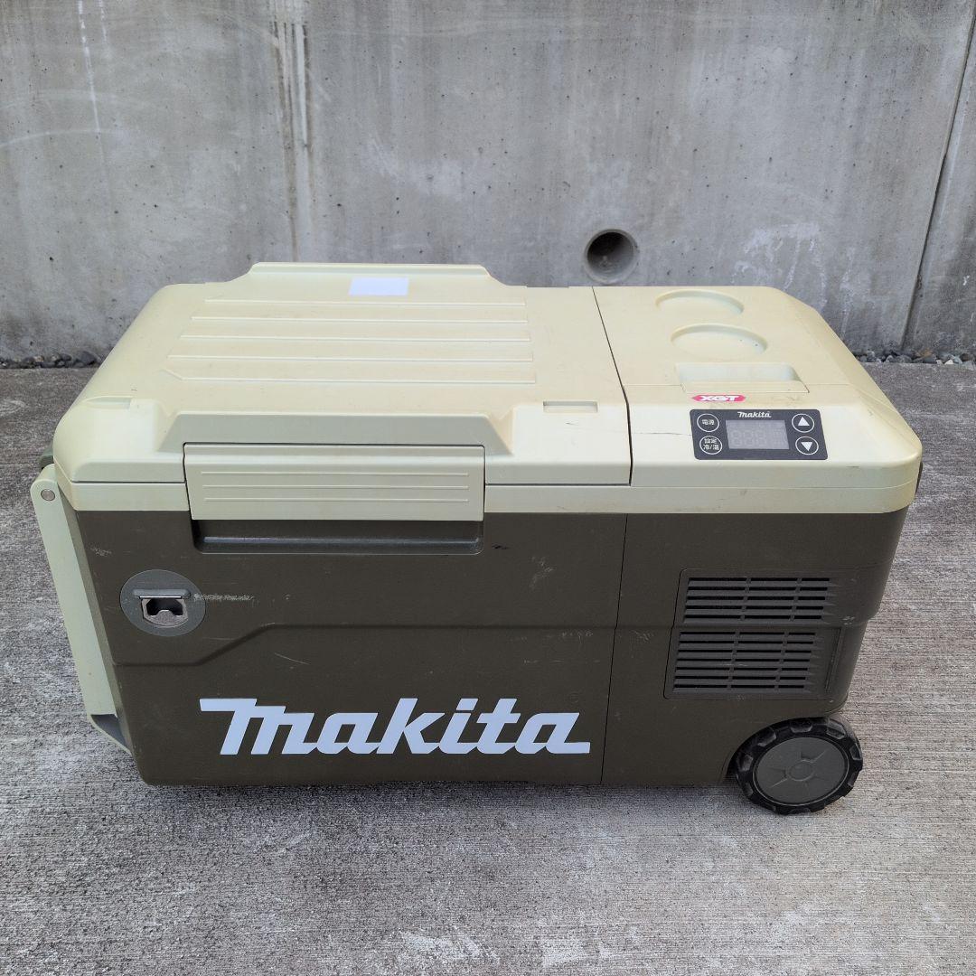 ジャンク品 CW001G Makita 冷温庫 大型 ベージュ/カーキ