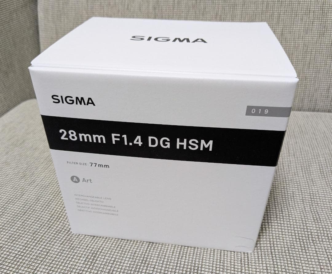 新品未使用！　SIGMA 28mm F1.4 DG HSM Art ソニーE