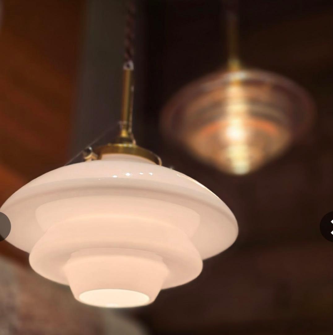 【美品】unico ダイニング　ペンダントライト　照明　単品