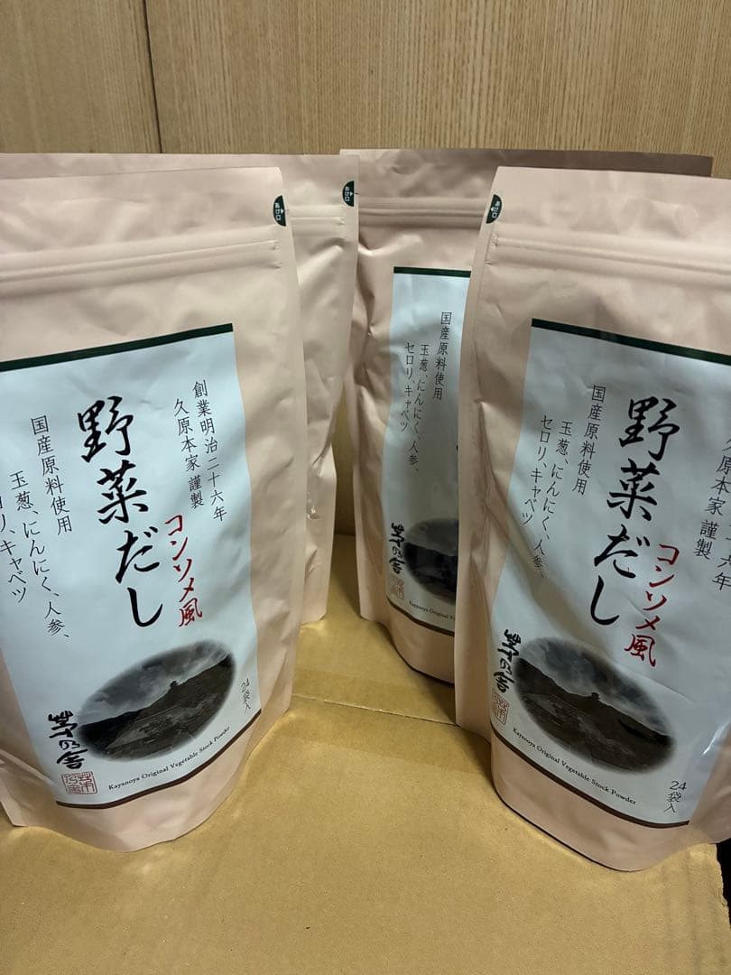久原本家 茅乃舎 野菜だし 8g×24袋入　4袋
