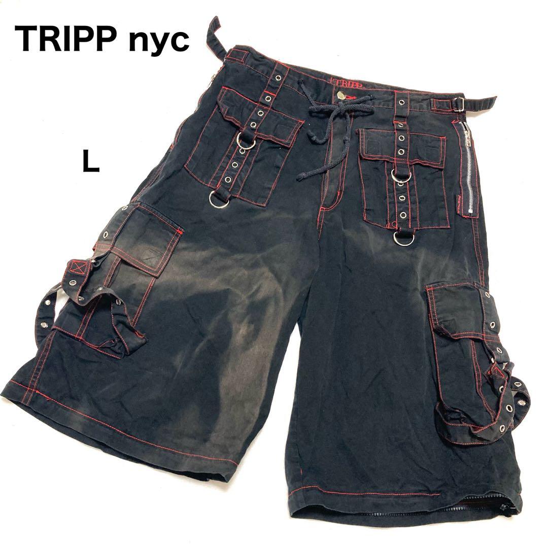 TRIPP nyc ☆カーゴパンツ　ドロストパンツ　ハーフパンツ　コットンパンツ