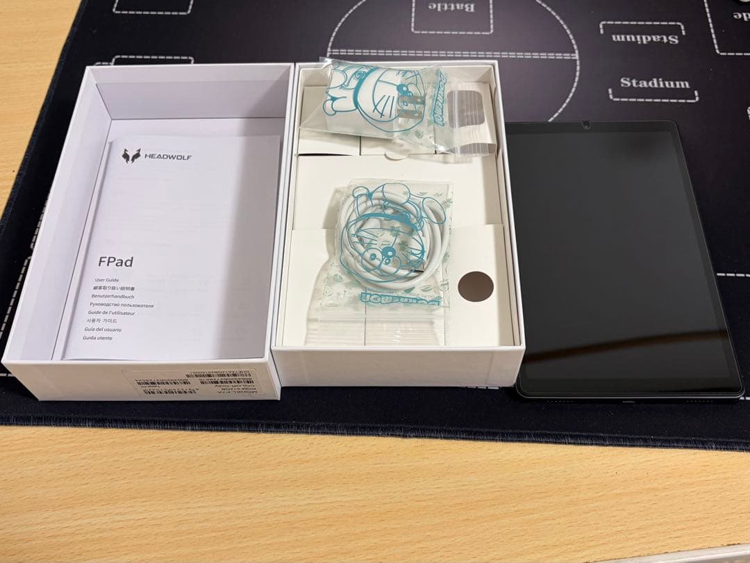 HEADWOLF FPad7 pro 中古ケース・未使用ガラスフィルム1枚付き