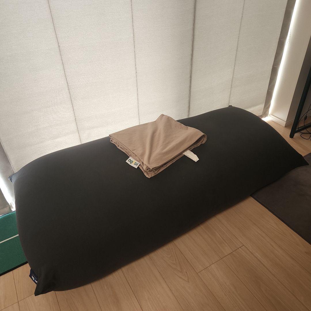 【なはあぶら】yogibomaxP　黒(ダークグレー)+カバー(ベージュ)