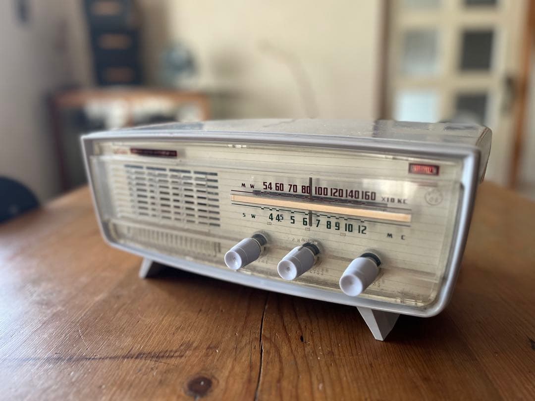東芝ラジオかなりやOS 実働 /真空管ラジオ昭和Toshiba
