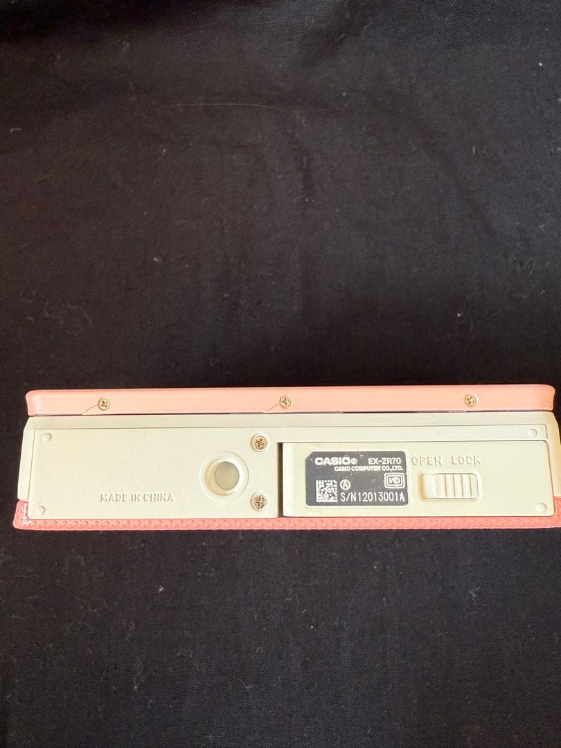 CASIO EXILIM EX-ZR70 ピンク