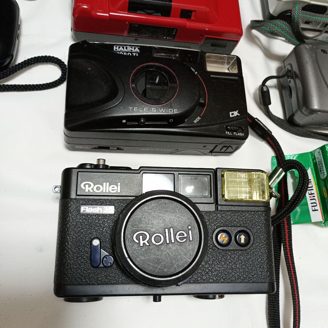 フィルムカメラセット　PENTAX,OLYMPUS,FUJI,他複数台　中古