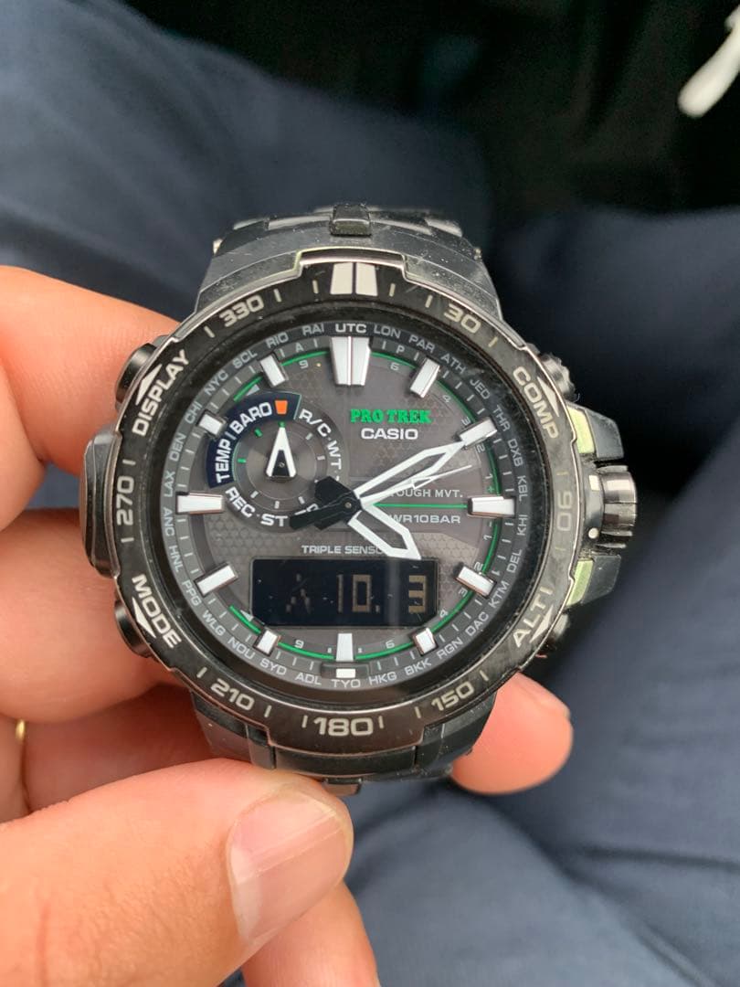 岩さん専用CASIO PRO TREK PRW-6000Y