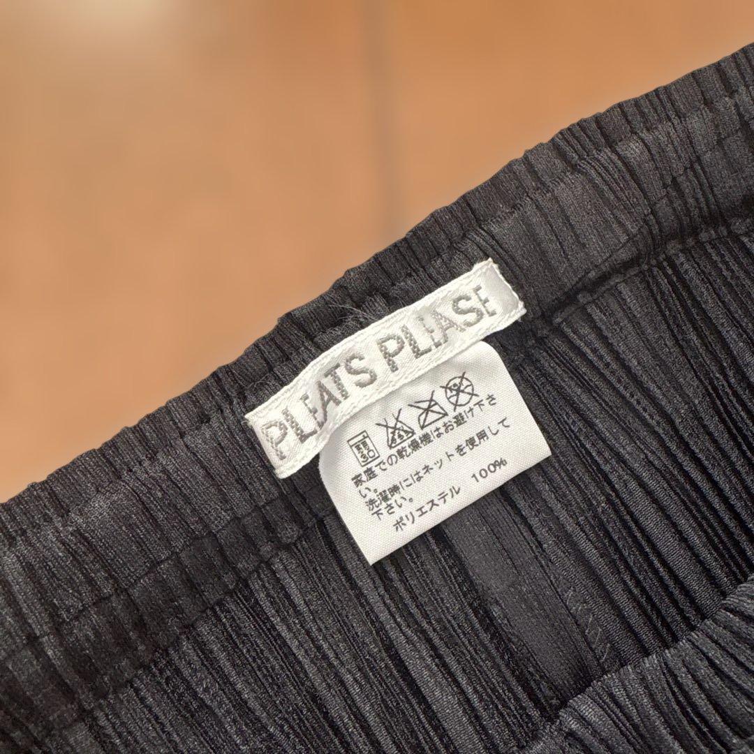 PLEATS PLEASE パンツ 黒 サイズ3