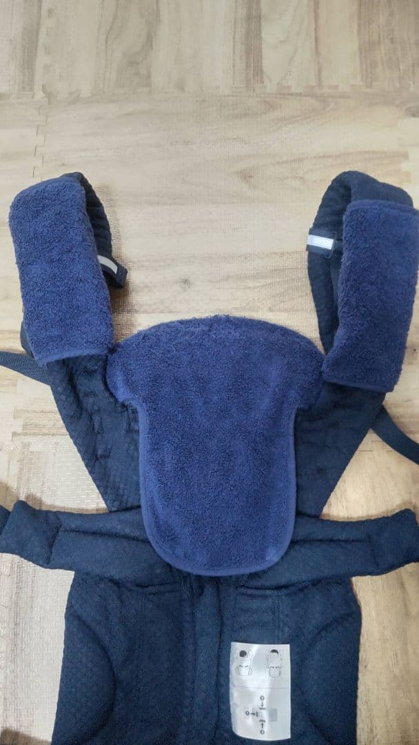 【美品】6点セット：エルゴ オムニブリーズ 抱っこ紐 ミッドナイトブルー