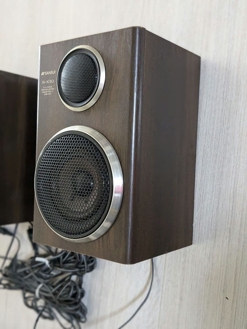 やっぱ　SANSUI S-X30 スピーカー 2個セット　早いもの勝ち！