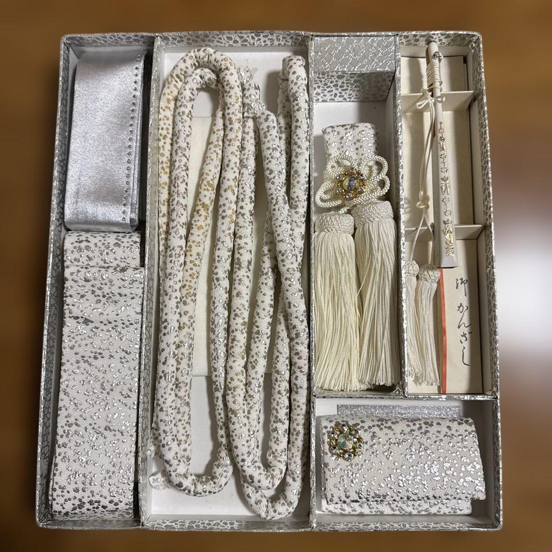 花嫁白無垢色打掛　懐剣筥迫9点セット