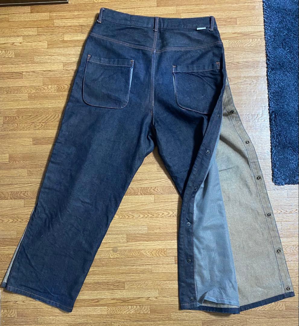 パンツ Blue room Laid.B Dusk Ventilation Denim