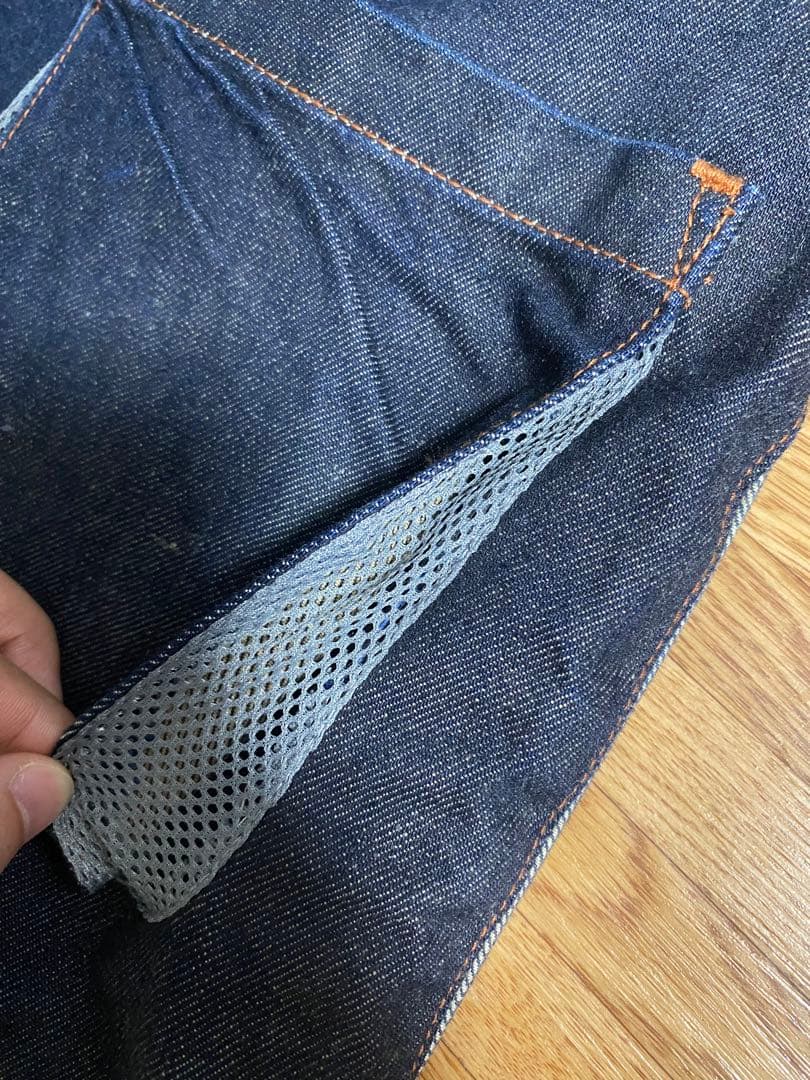 パンツ Blue room Laid.B Dusk Ventilation Denim