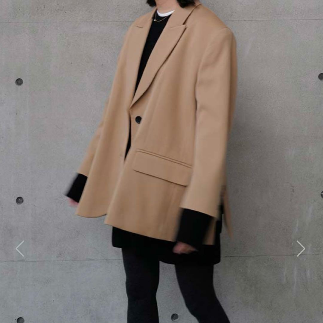 MACHATT 新品/正規品　ウールオーバージャケット（ベージュ）