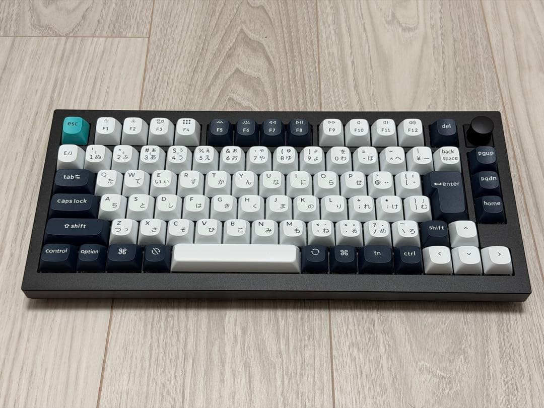 Keychron Q1 Max ワイヤレスメカニカルキーボード JIS バナナ軸