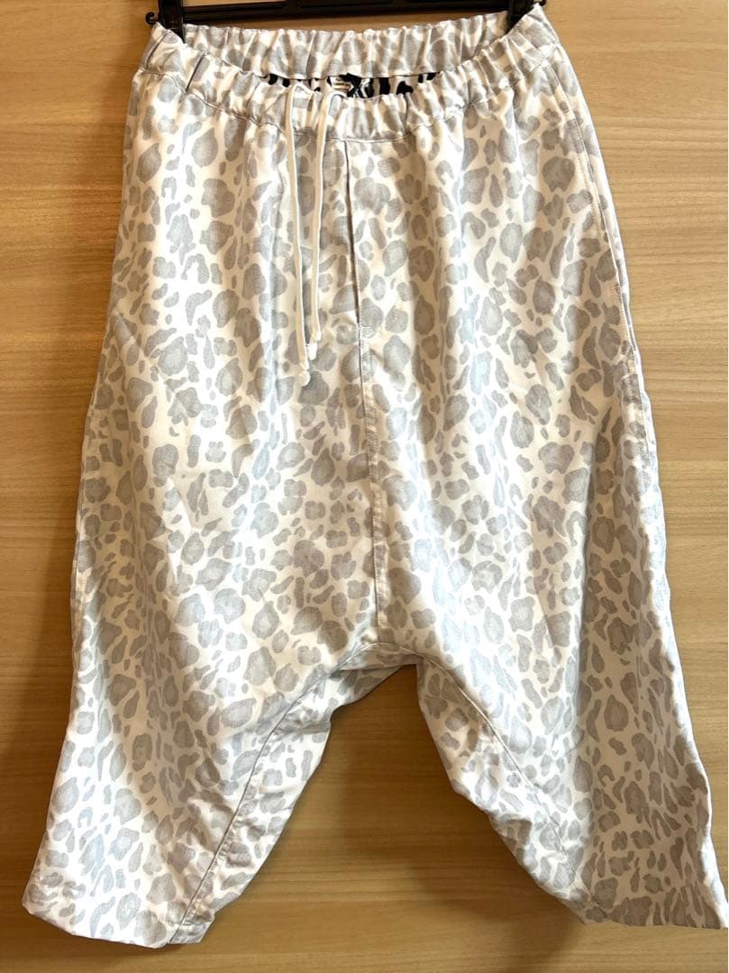 【新品】ブラックコムデギャルソン　サルエルパンツXS