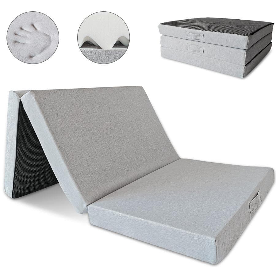 マットレス 三つ折りマットレス シングル ベットマット敷布団 2層高反発