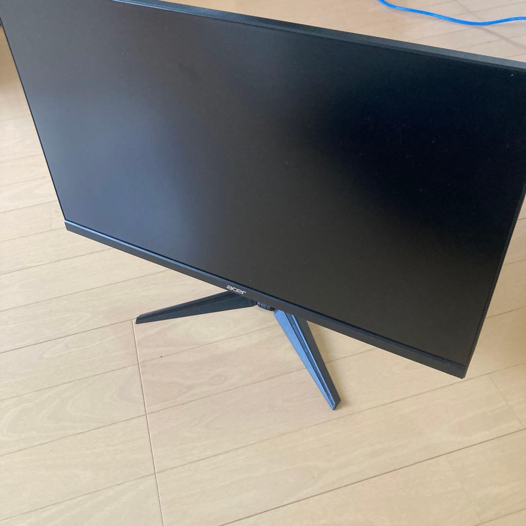 【良品】acer モニター　QG241Y ブラックディスプレイ 本体
