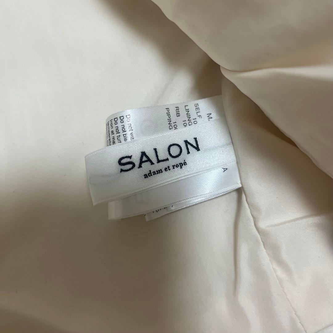 SALON adam et rope ジップブルゾン　ホワイト