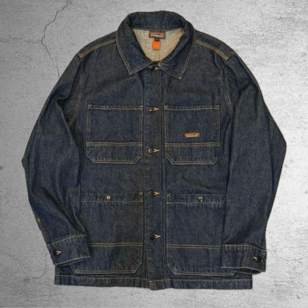 Patagonia メンズ デニム カバーオール スティールフォージ M
