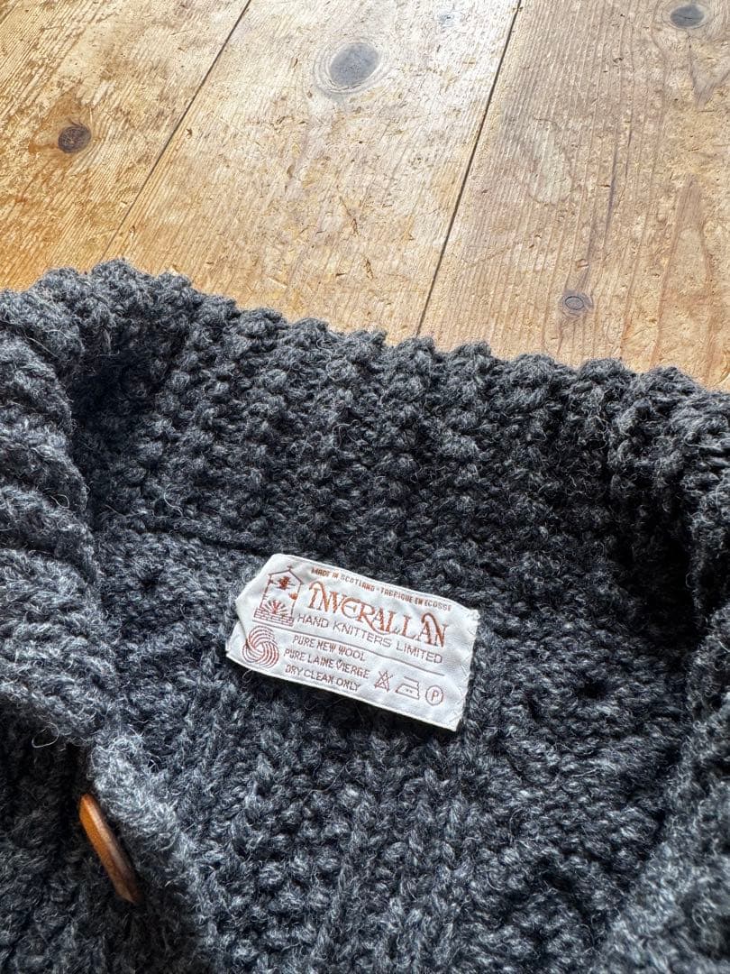 INVERALLAN インバーアラン 3a ダークグレー マルチカラーボタン L