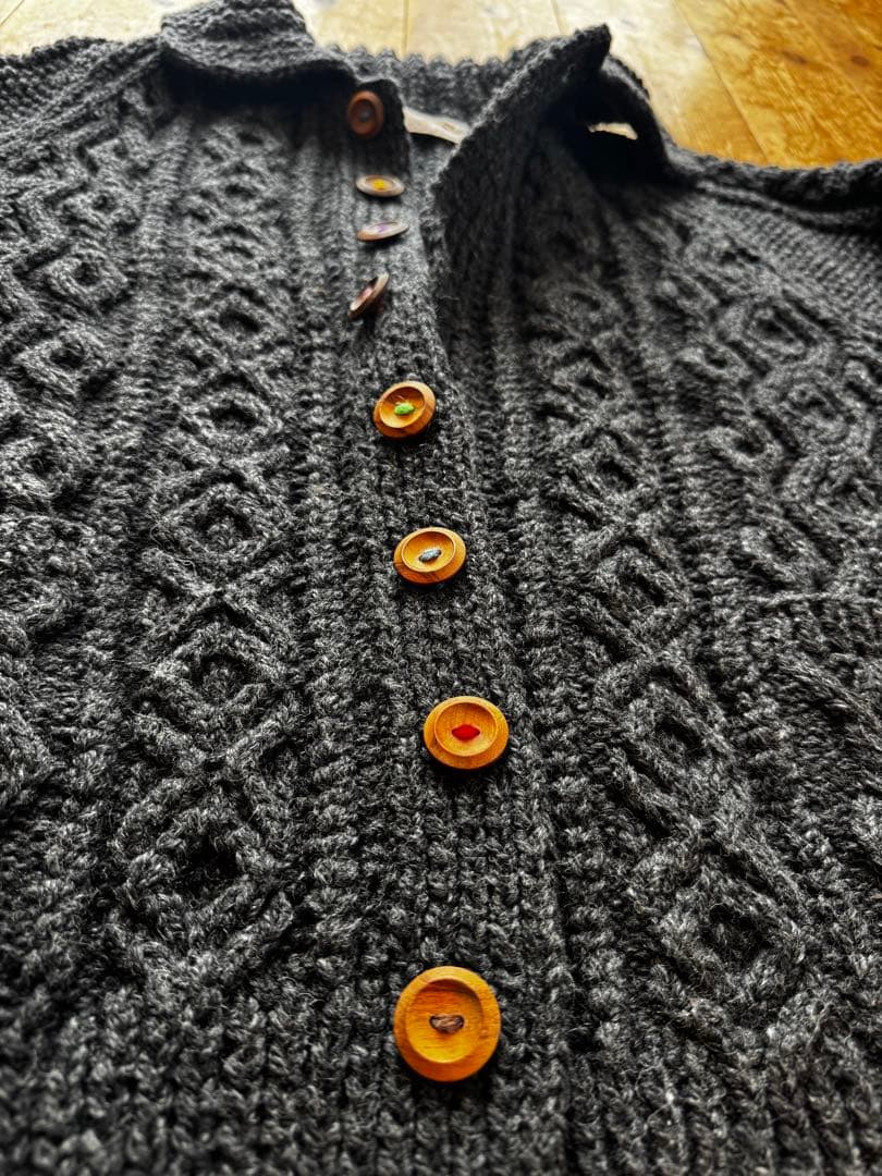 INVERALLAN インバーアラン 3a ダークグレー マルチカラーボタン L