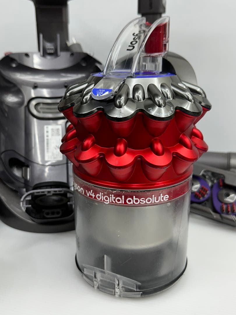 動作保証　ダイソン　CY29　サイクロン　掃除機　V4 Digital 本体　赤