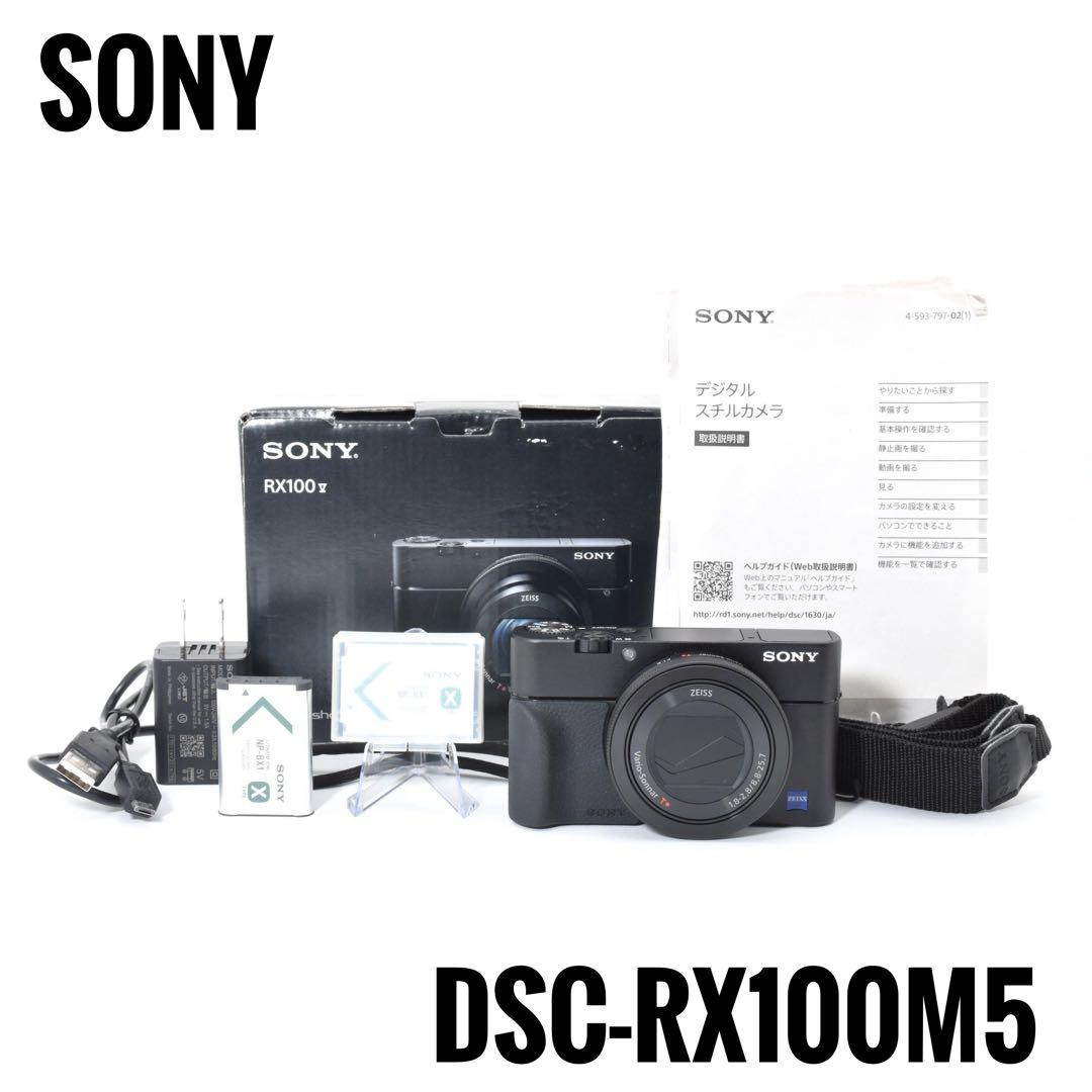 【新品級】ソニー SONY DSC-RX100M5 コンデジ 元箱付き