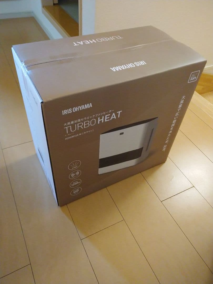 アイリスオーヤマ ファンヒーター ACHHM12A-W