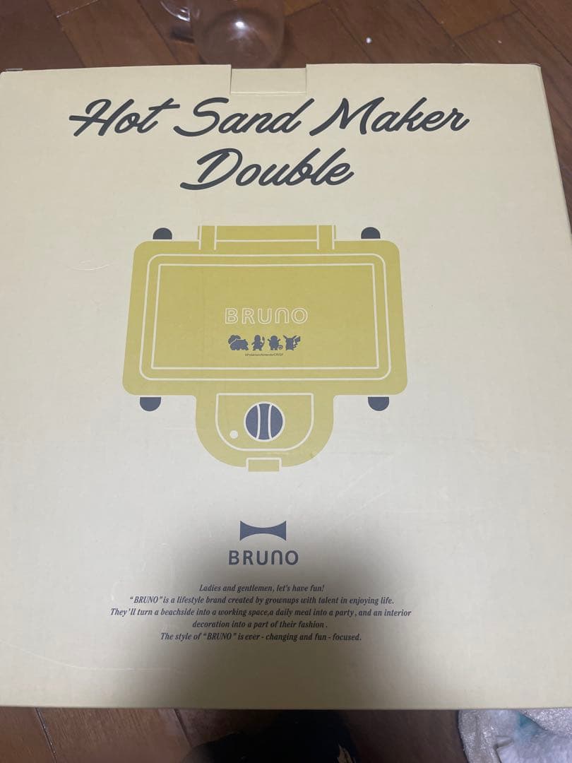 BRUNO ポケモン ホットサンドメーカー ダブル