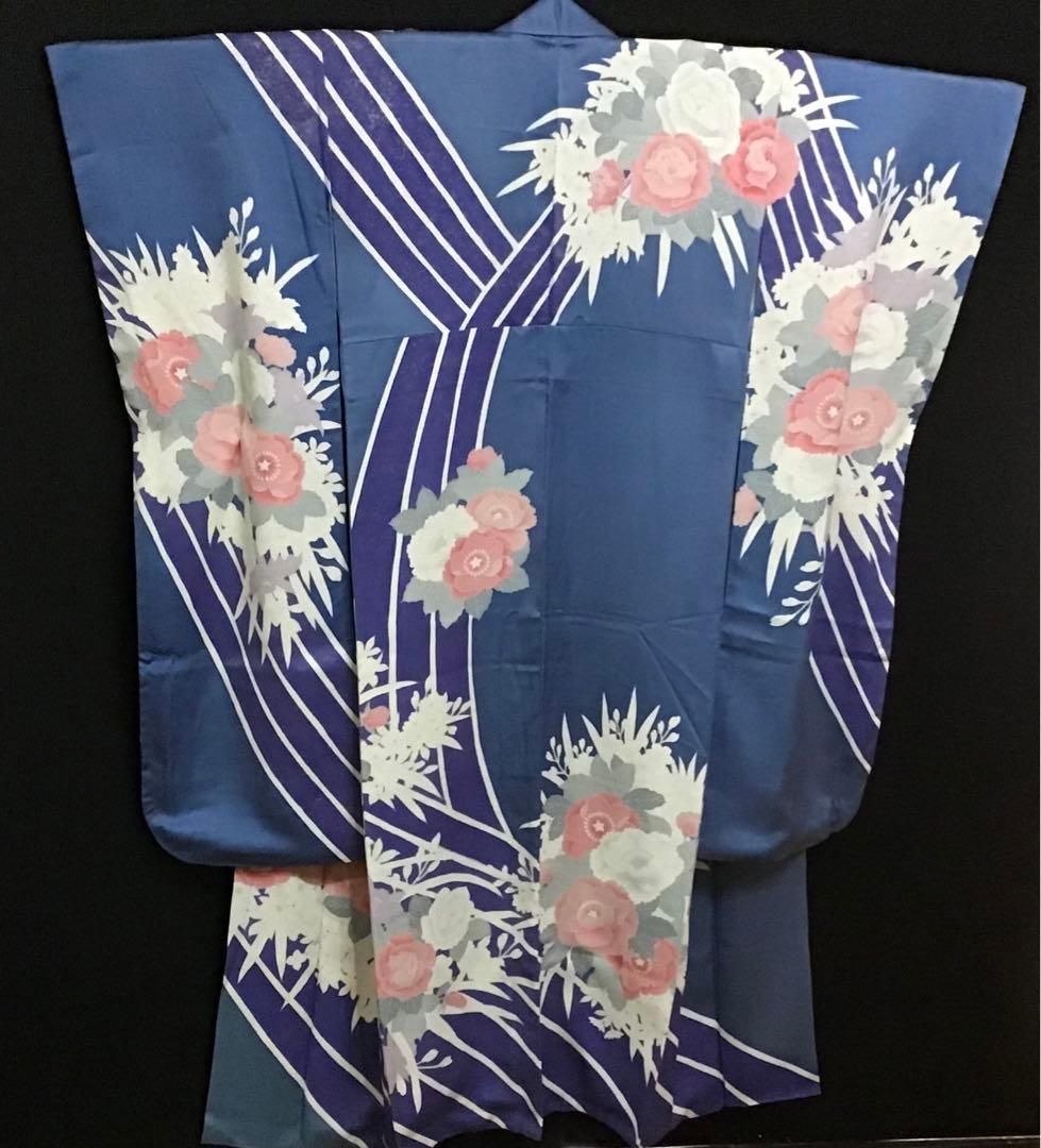 正絹　振袖　長襦袢　袋帯セット　豪華振袖　576-6