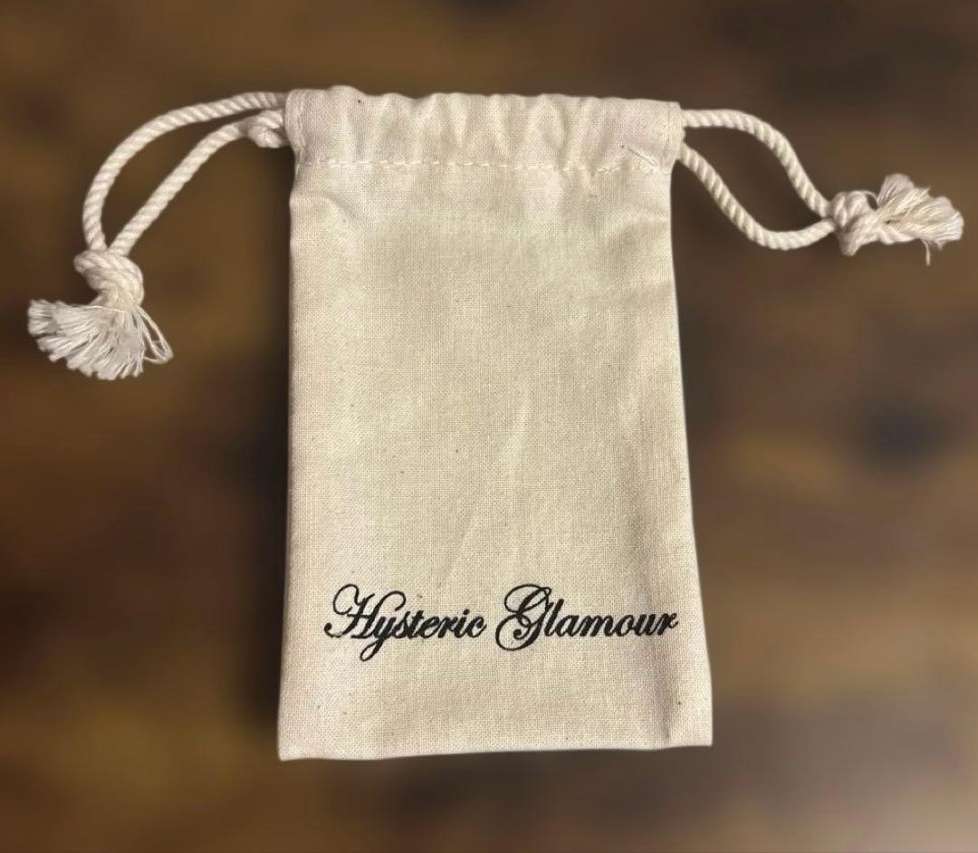 ヒステリックグラマー ドクロ スワロフスキー ピアス SV925 シルバー