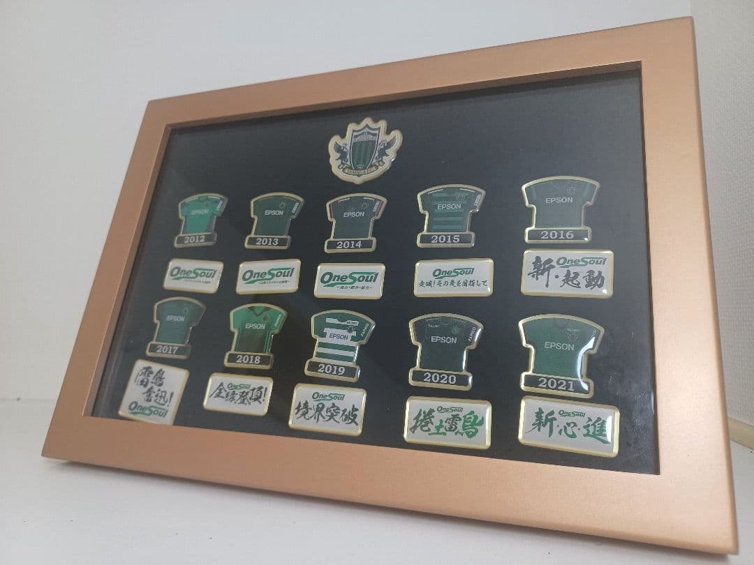 【受注生産】松本山雅 ユニフォーム ピンバッジセット