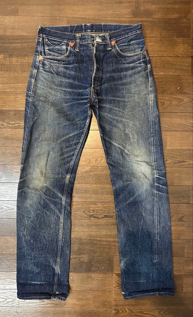 バブたん　ウェアハウス　DUCKDIGGER 色落ち抜群！W33 501