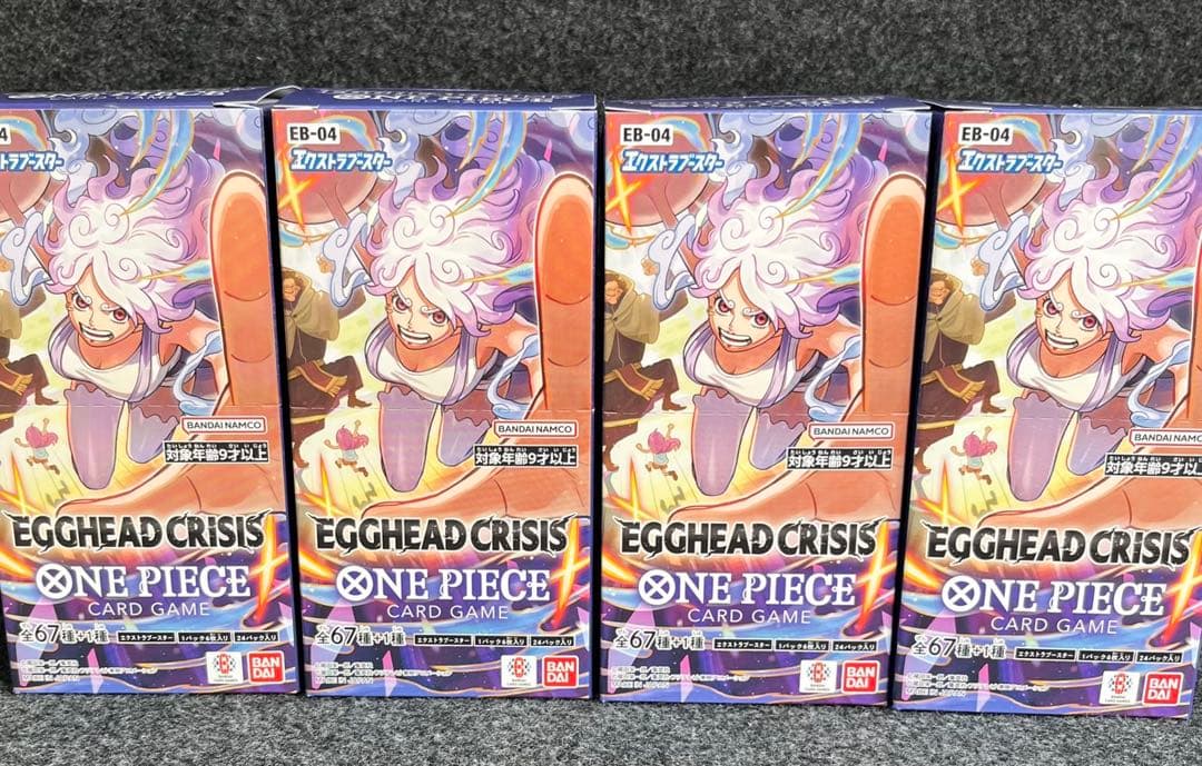 ワンピースカードゲーム EGGHEAD CRISIS エッグヘッド 4BOX