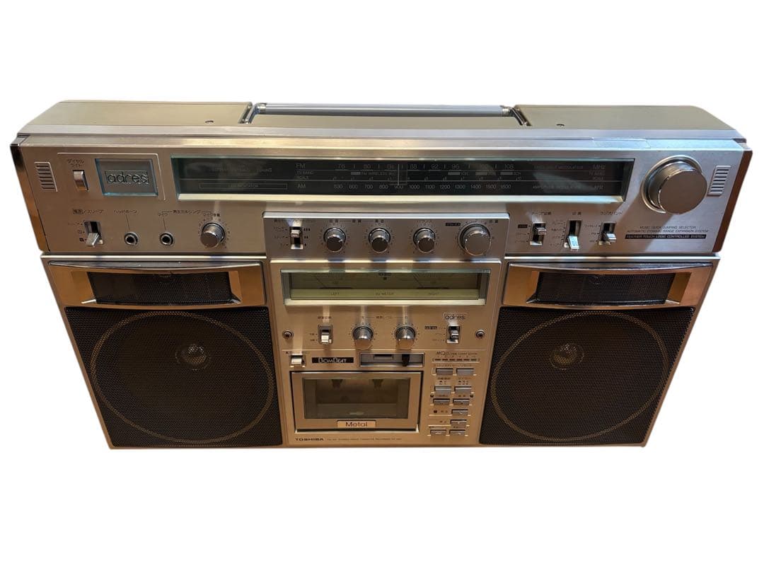 【訳あり品】TOSHIBA ラジカセ BOMBEAT adres RT-S90