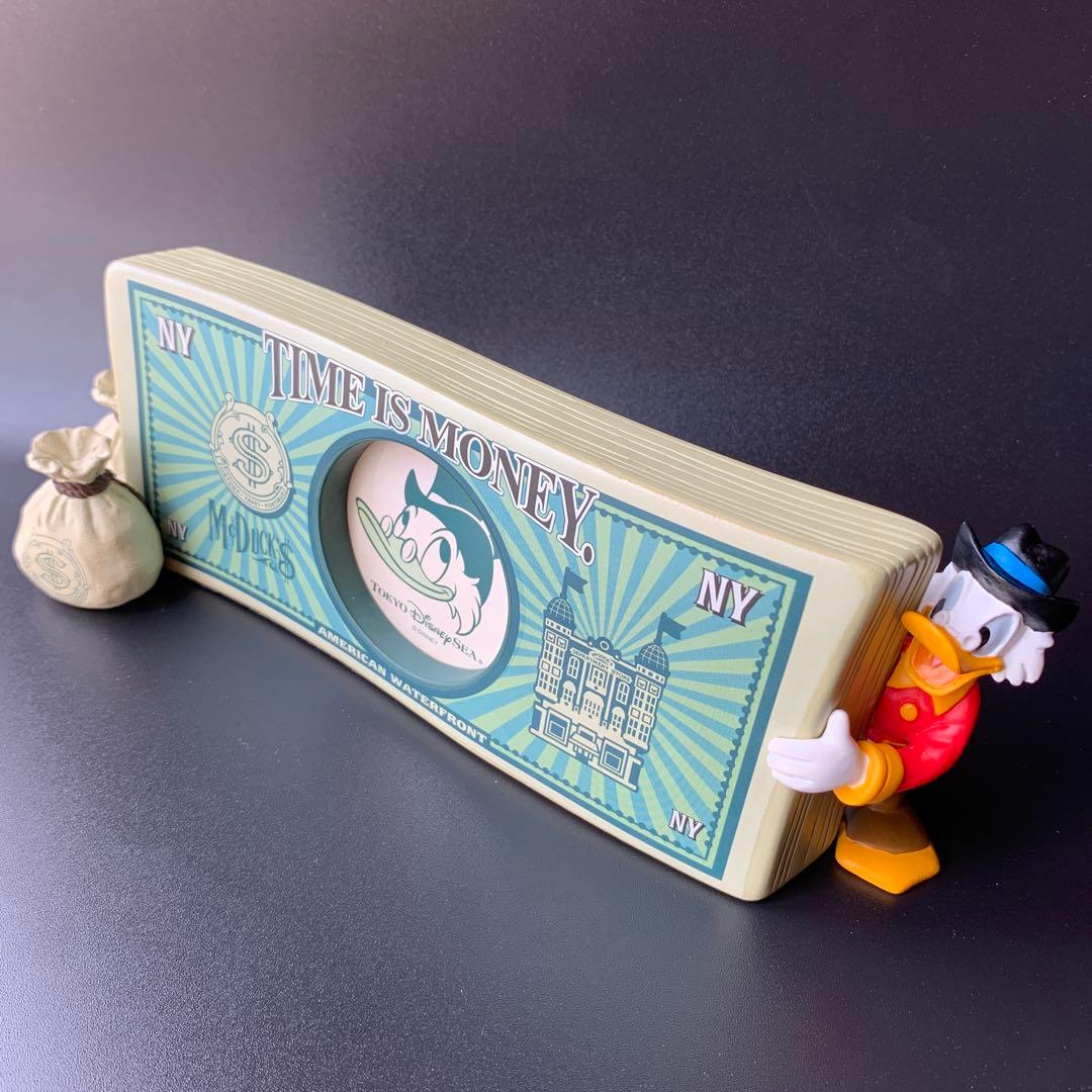 【超レア⁉️】スクルージマクダック　フォトフレーム　東京ディズニーシー開業当時