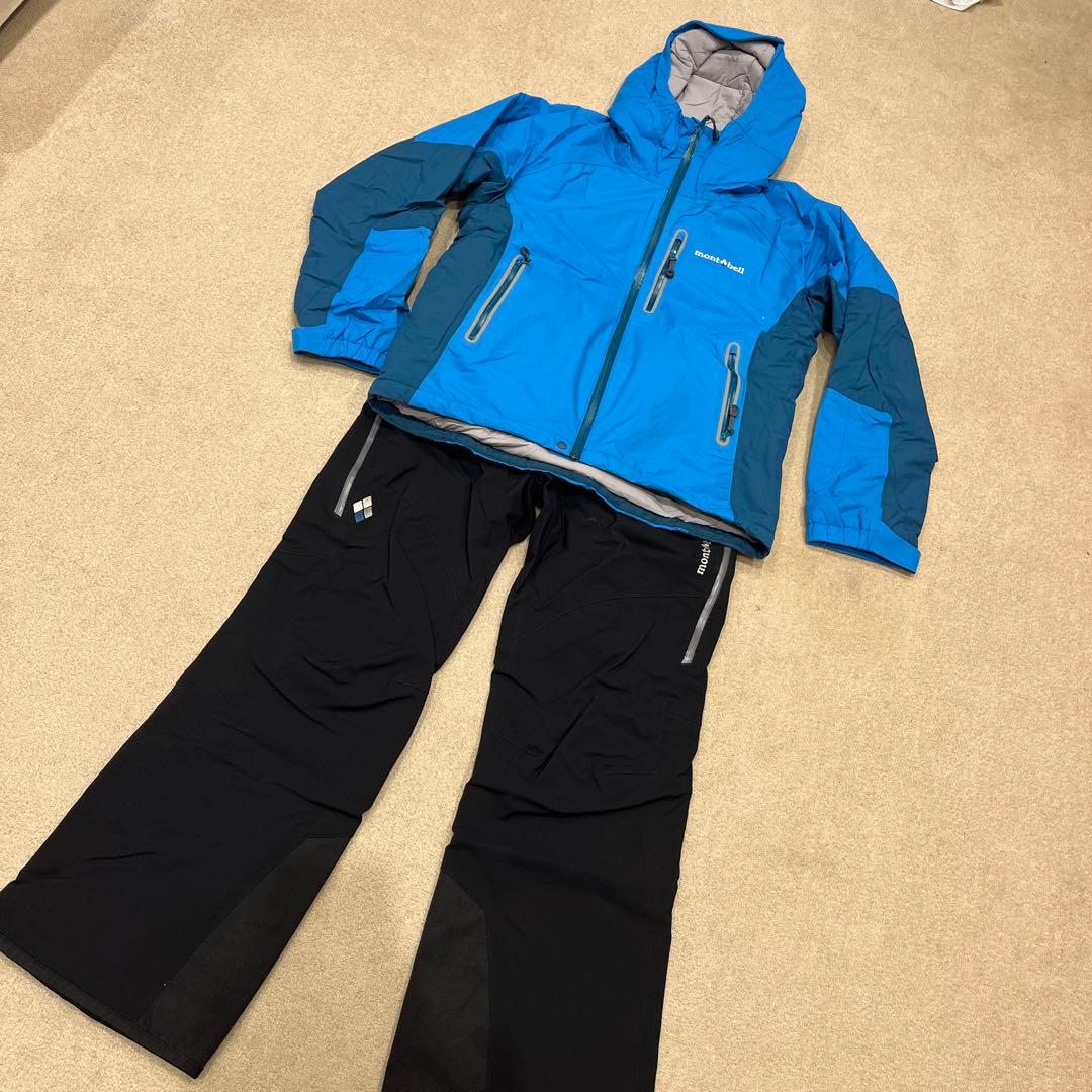mont-bell メンズ スキージャケット パンツ （希望者おまけ付き）