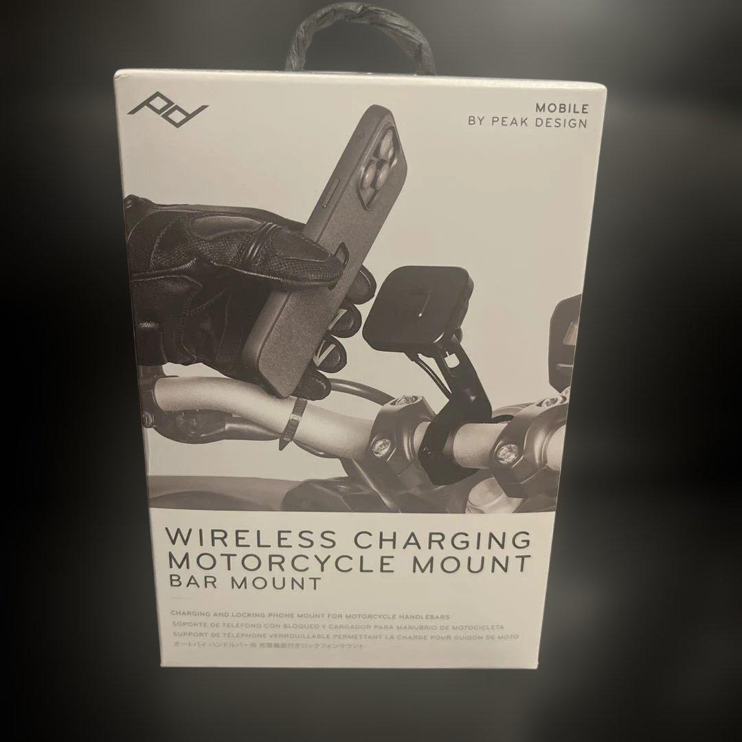Peak Design ワイヤレス充電バーマウント　バイク