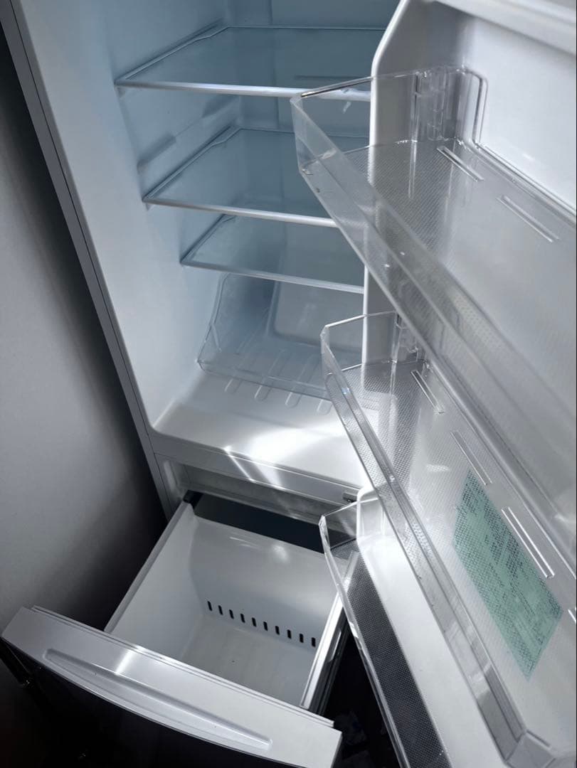 【美品】冷蔵庫 ホワイト KRSN-15A-W 154L