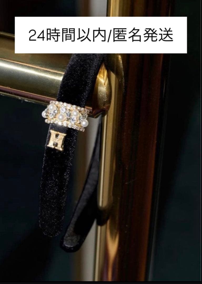 Crystal Charm Headband herlipto ヘアバンド