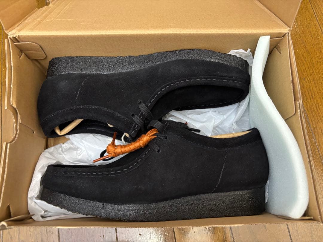 Clarks Wallabee 黒 クラークス ワラビー