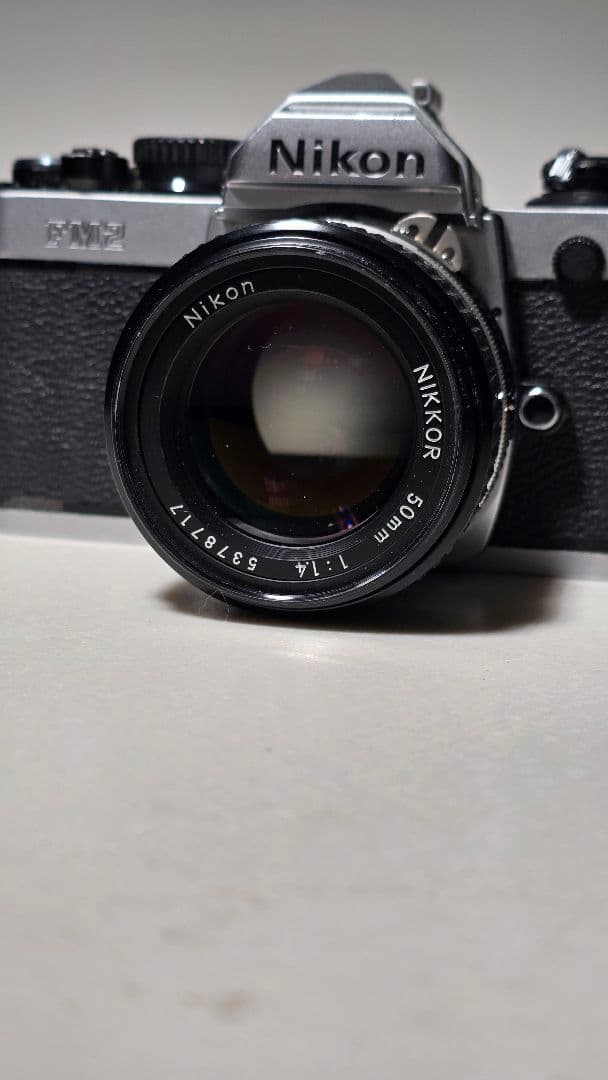 Nikon FM2 フィルムカメラ Nikonレンズ付き