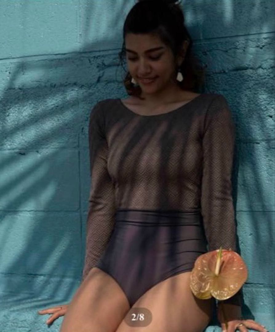 【訳あり】新品未使用品 Alam アラン 水着 Cloudy one-piece