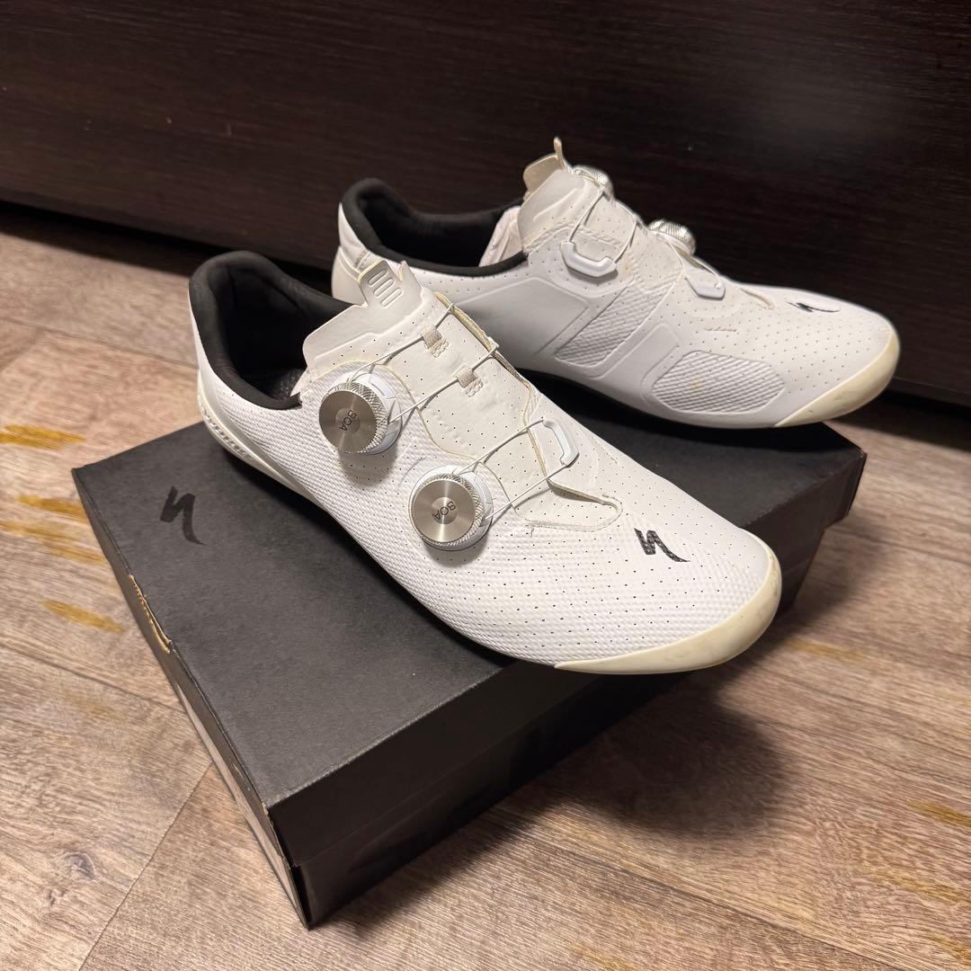 スペシャライズド　S-WORKS TORCH ホワイト　42.5